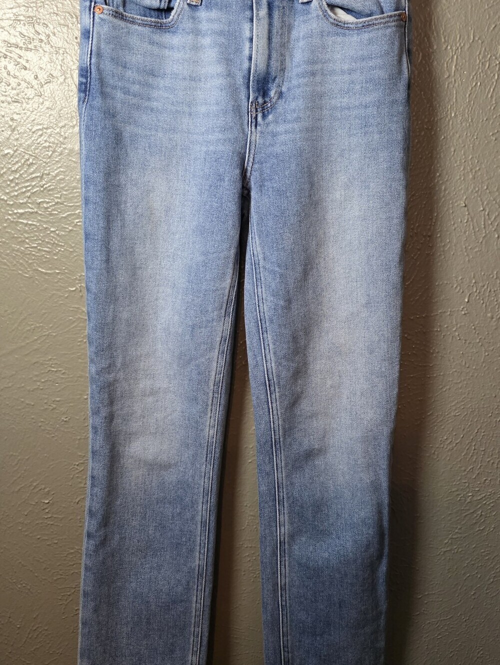 PAIGE Premium Light Wash Denim Jeans Size 24 Ankle Length